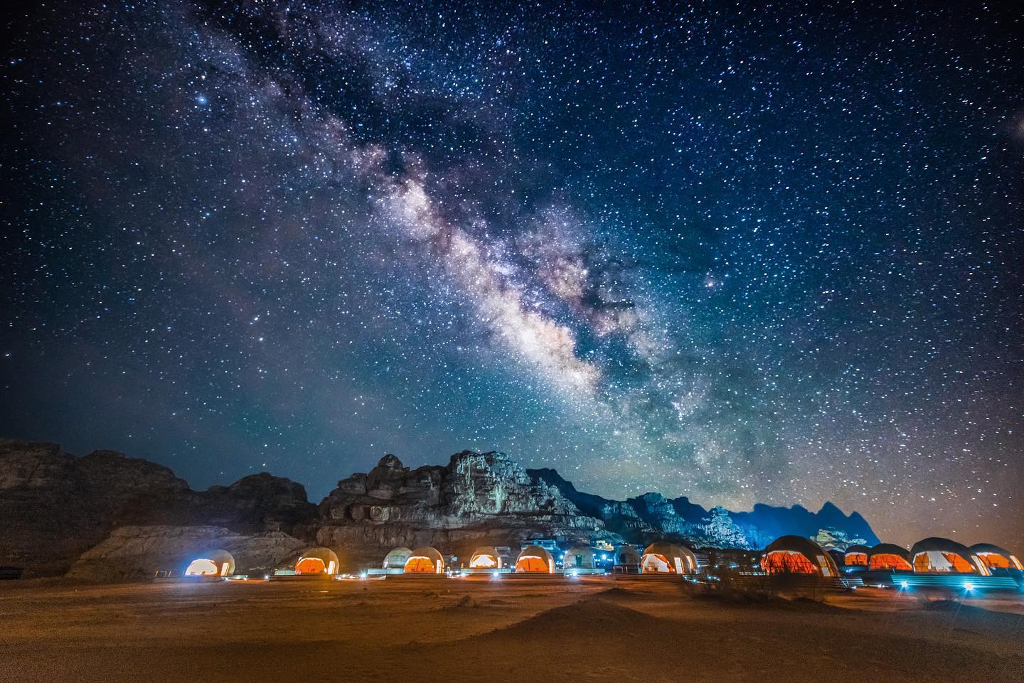 Stargazing experience in Wadi Rum