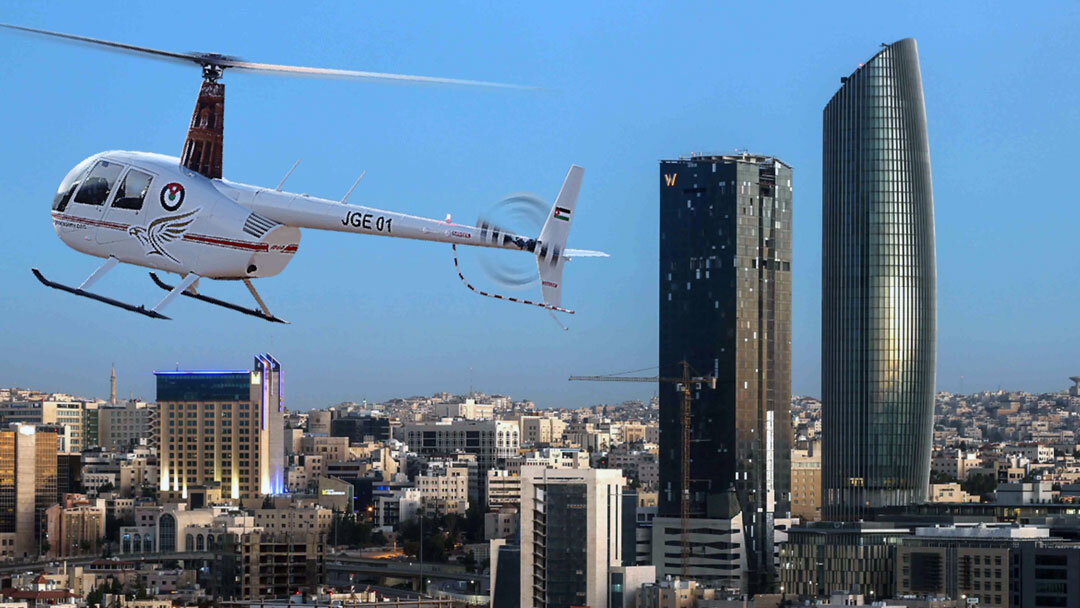 helicopter tours in jordan