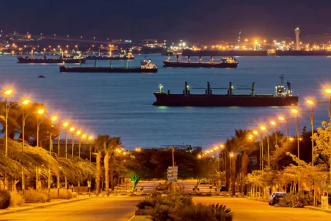 Amazing picture of Aqaba - photo by Jordan MW