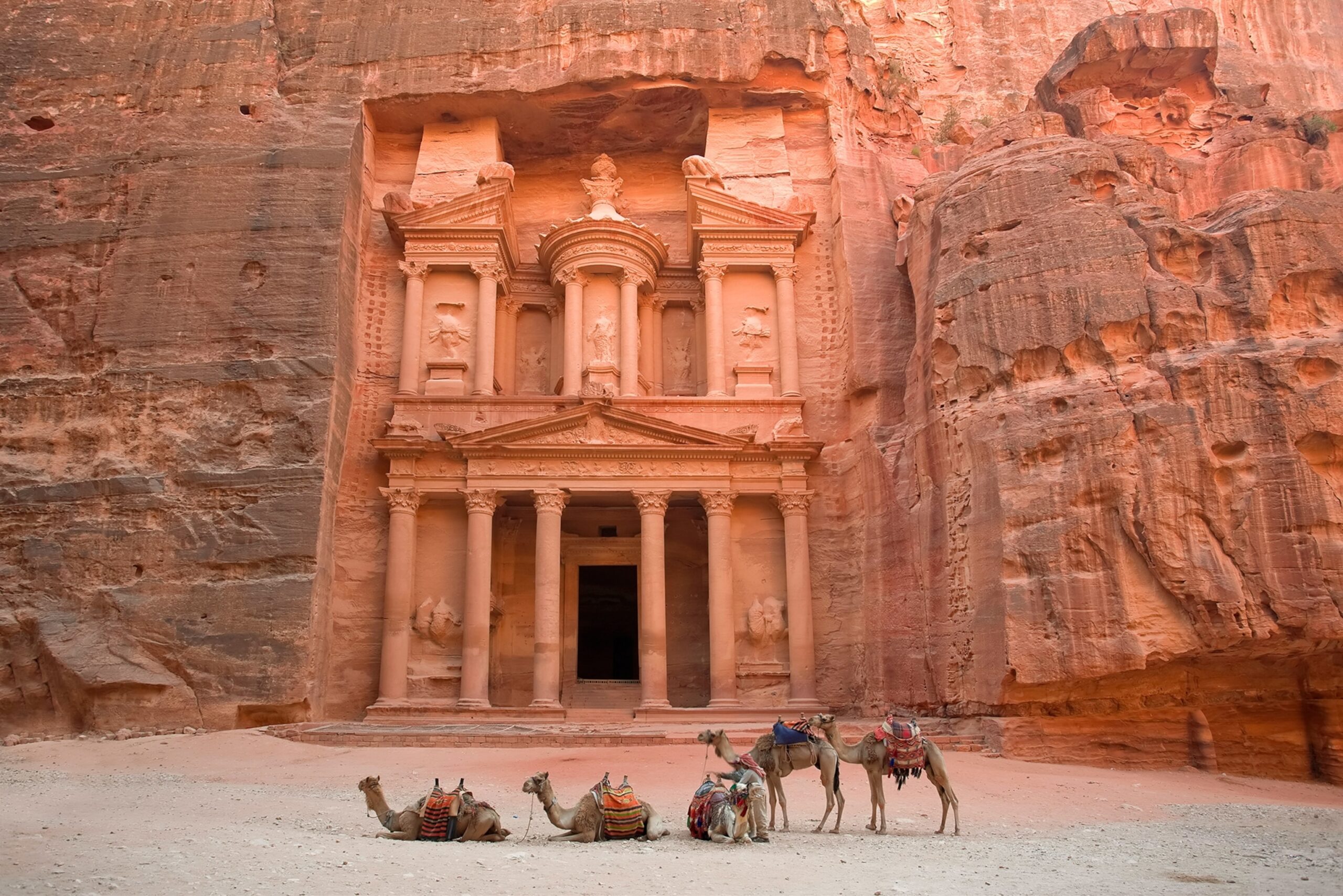 The Treasury of Petra.